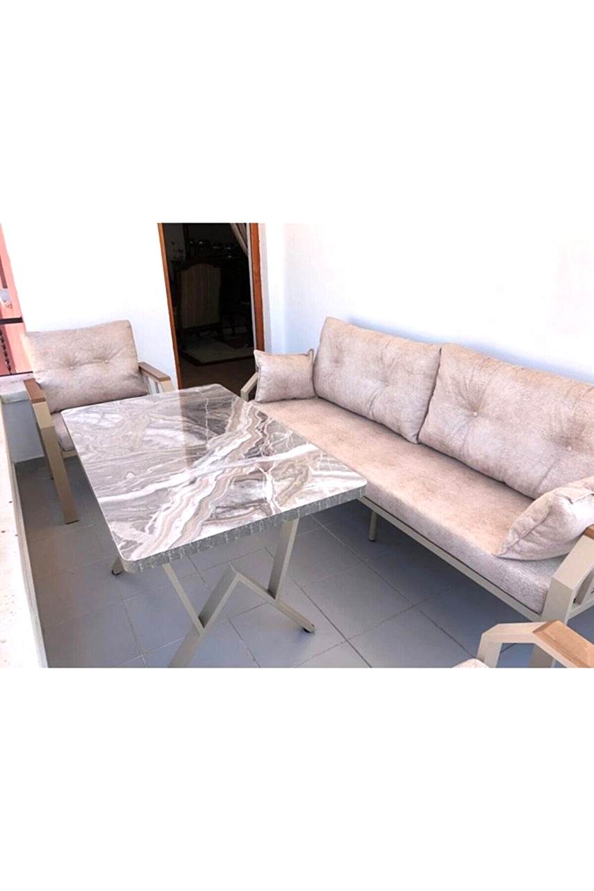 NERGİZ KAPİÇİNO 3+1+1+MASA MODEL