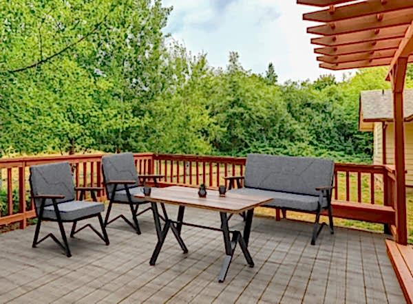 MELİSA 2+1+1+MASA BAHÇE TAKIMI