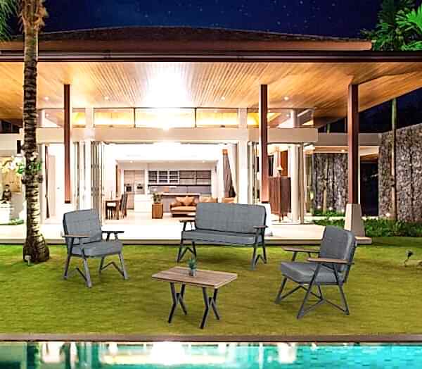 MELİSA 2+1+1+MASA BAHÇE TAKIMI