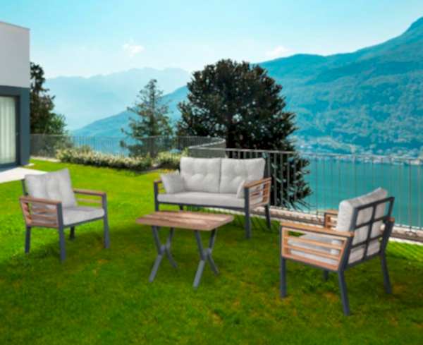 PAPARTA 2+1+1+MASA BAHÇE TAKIMI