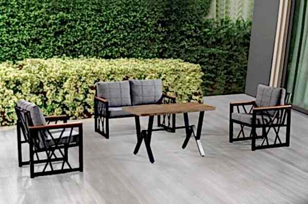 AÇELYA 2+1+1+MASA BAHÇE BALKON TAKIMI