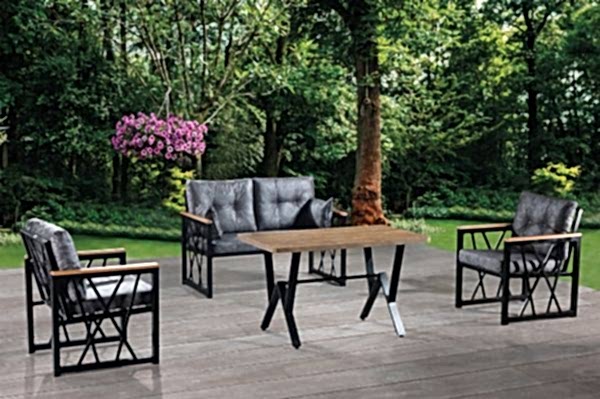 AÇELYA 2+1+1+MASA BAHÇE BALKON TAKIMI